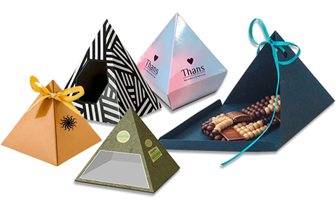Custom Pyramid Boxes