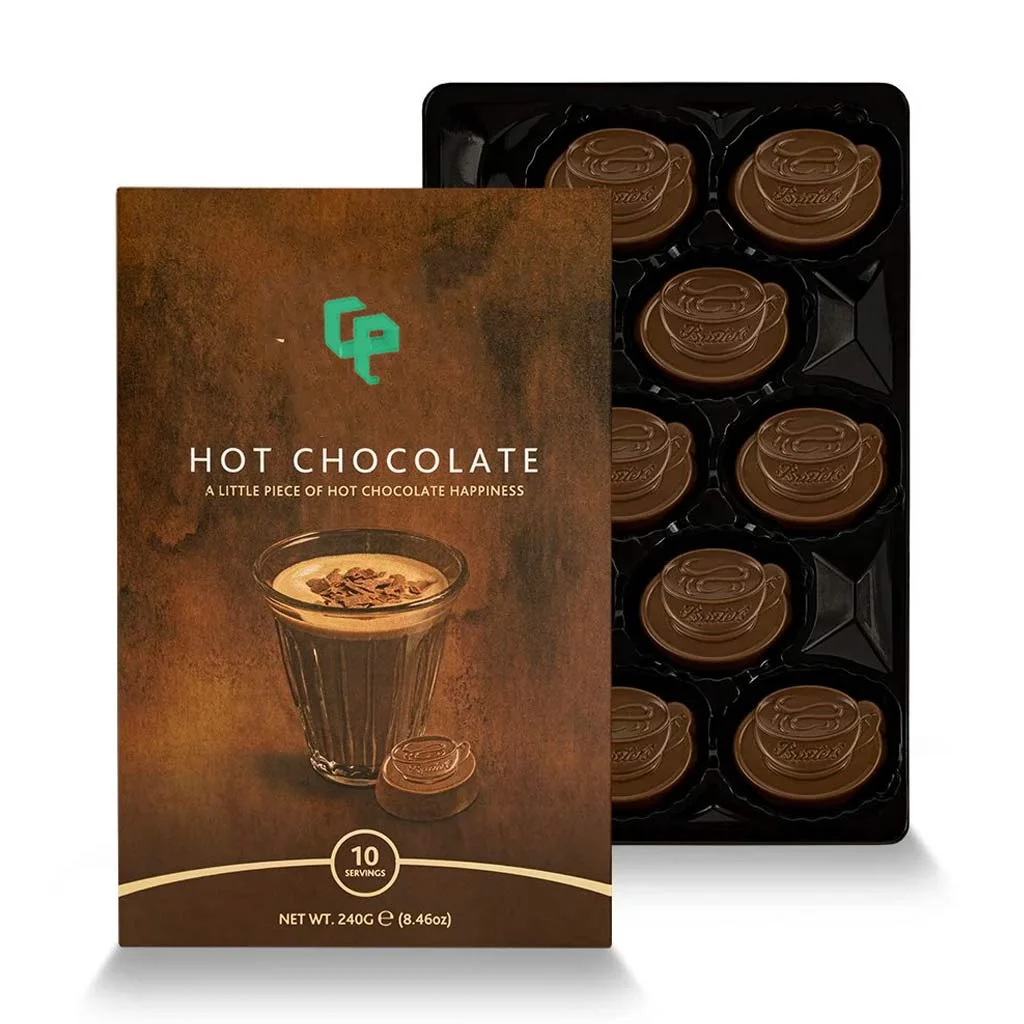 box of hot chocolate