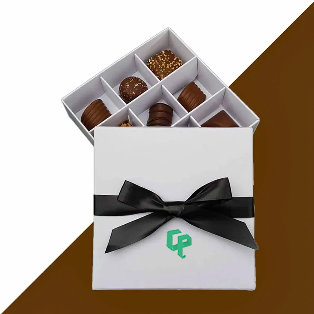 Custom Chocolate Boxes with Dividers - Image 3