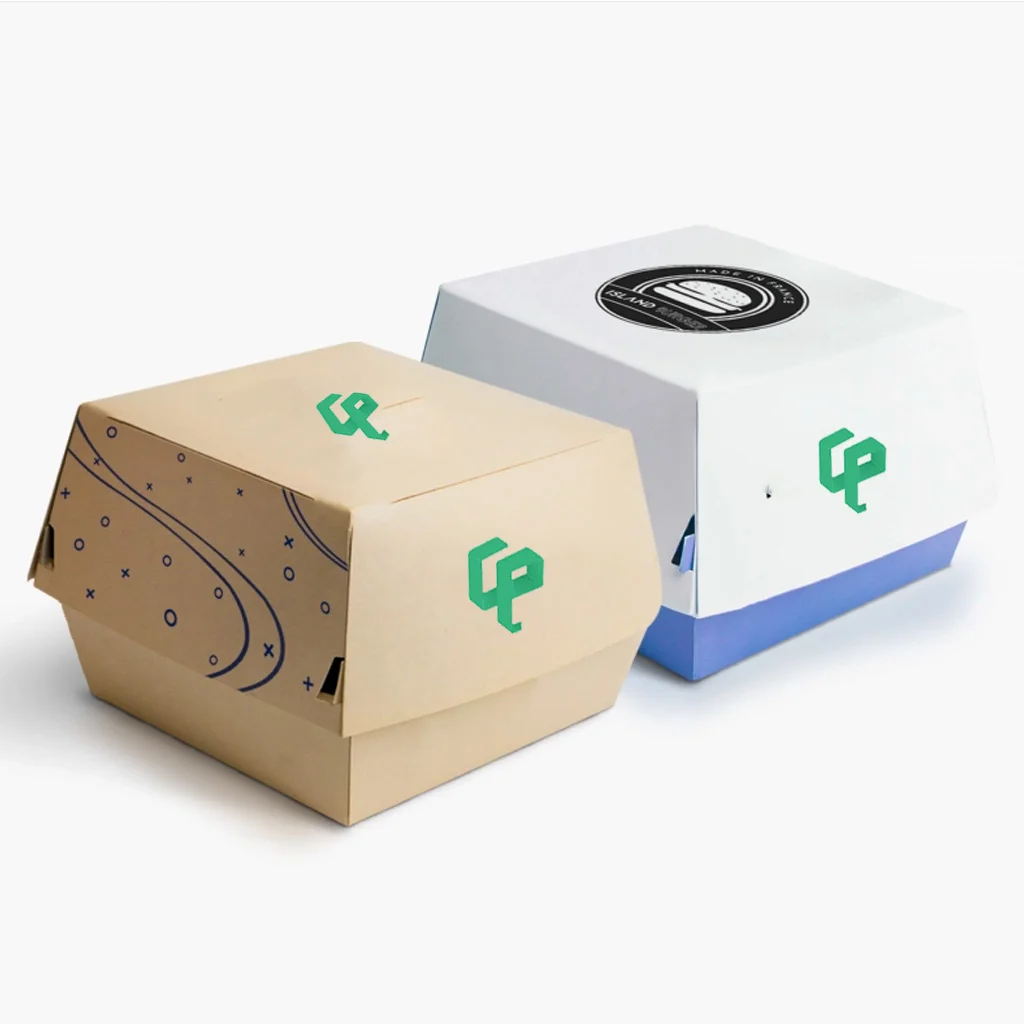 custom burger box