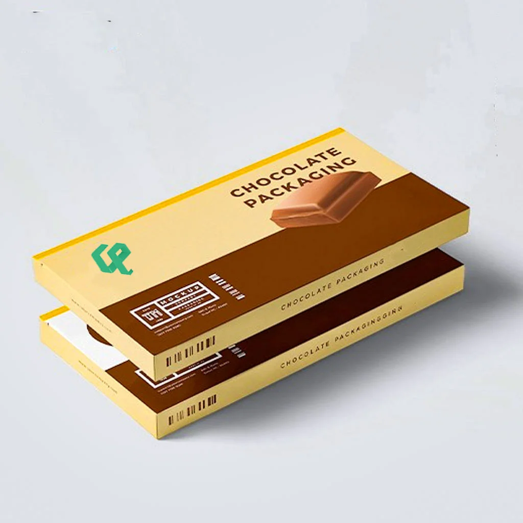 custom chocolate bar box packaging
