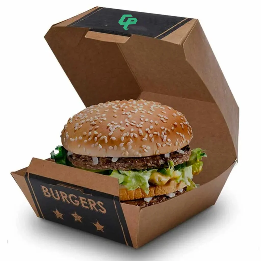 custom mini burger box