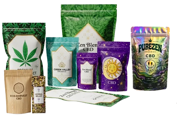 Custom CBD Mylar Bags