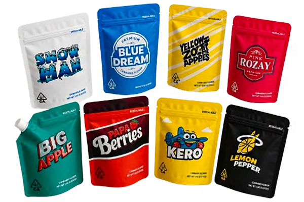 Custom Mylar Bags and Pouches