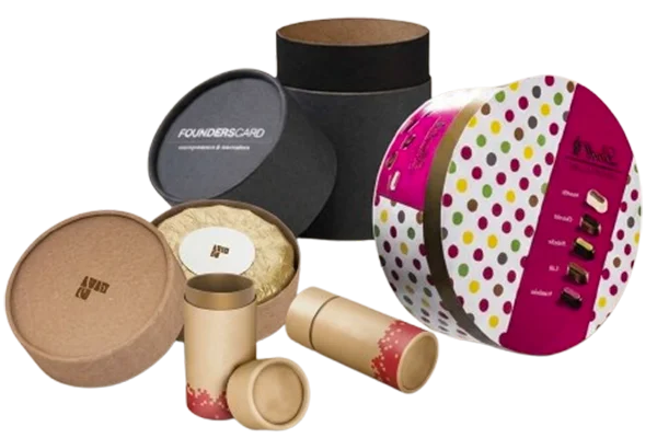 Custom Round Boxes