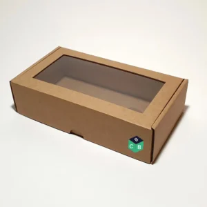 box with window lid