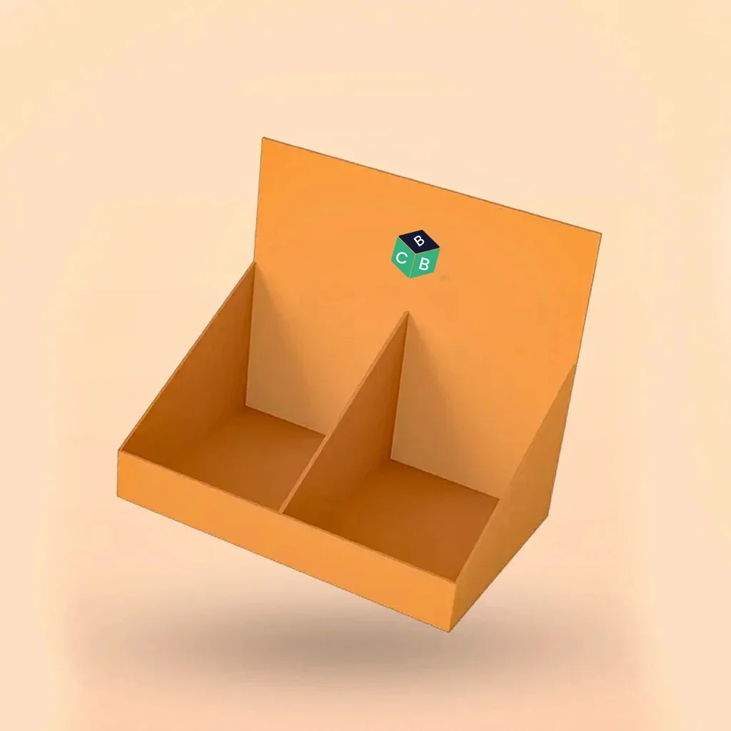 cardboard counter display box