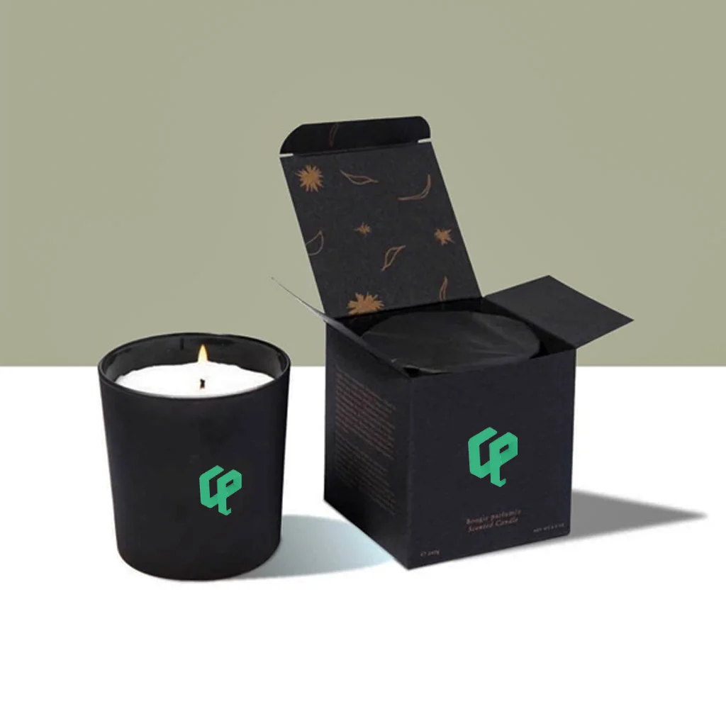 Custom Black Pillar Candle Boxes - Image 4