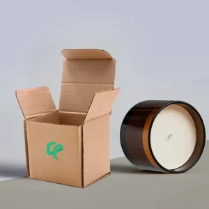 custom candle packaging corrugated boxes