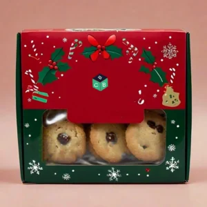 custom christmas cookie gift boxes