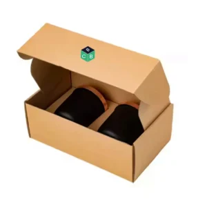 custom corrugated candle display boxes