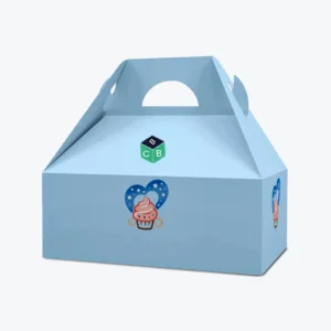 custom gable cake boxes