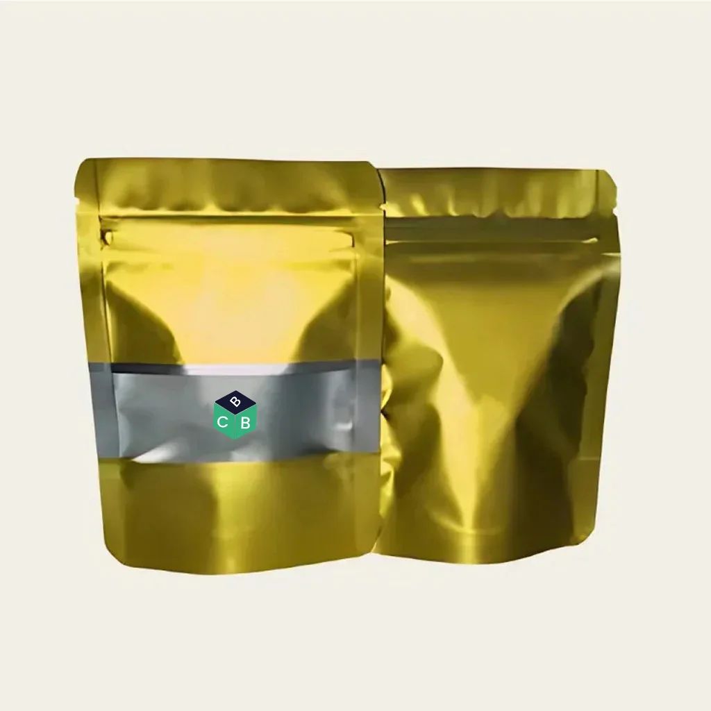 Custom Gold Mylar Bags - Image 3