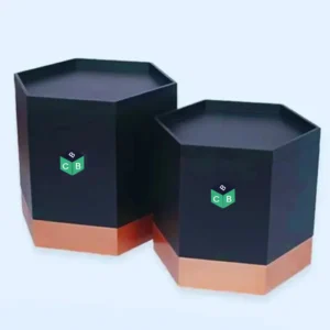 custom hexagon boxes