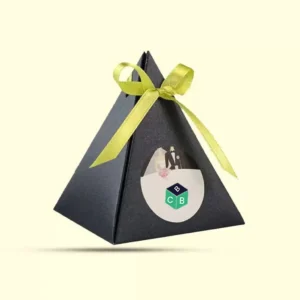 custom luxury pyramid gift boxes