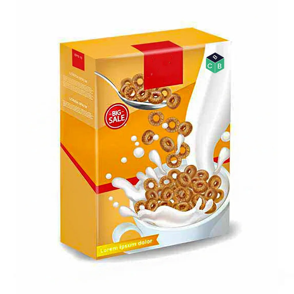 custom mini cereal box