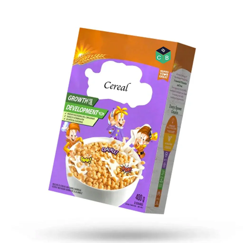 custom mini cereal boxes