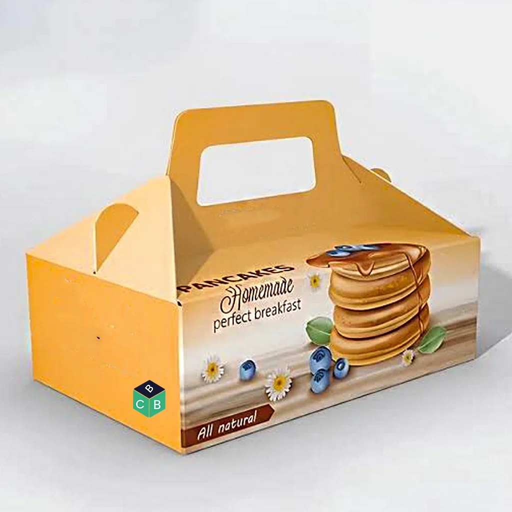 custom pancake packaging boxes