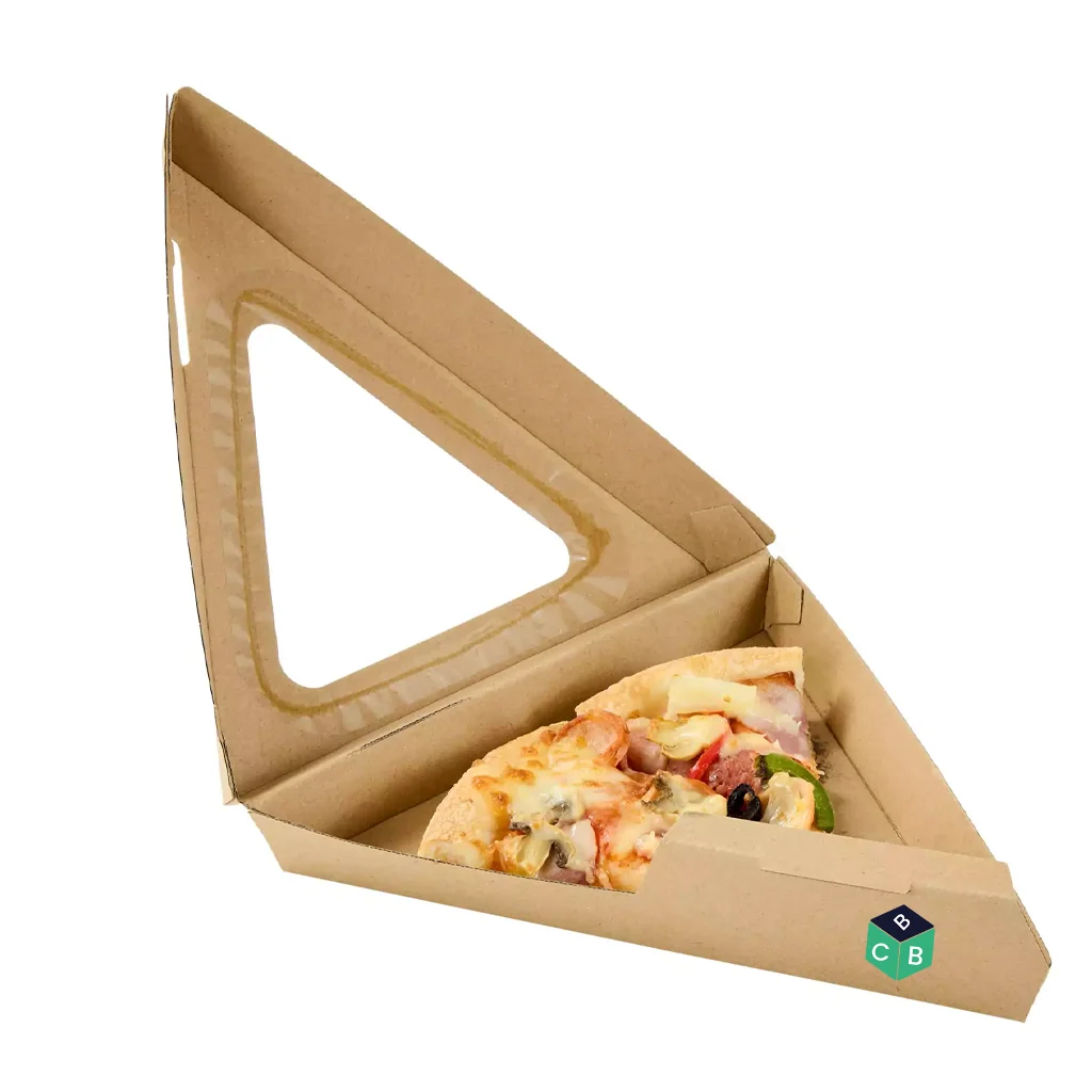 Custom Slice Pizza Boxes With Window - Image 3