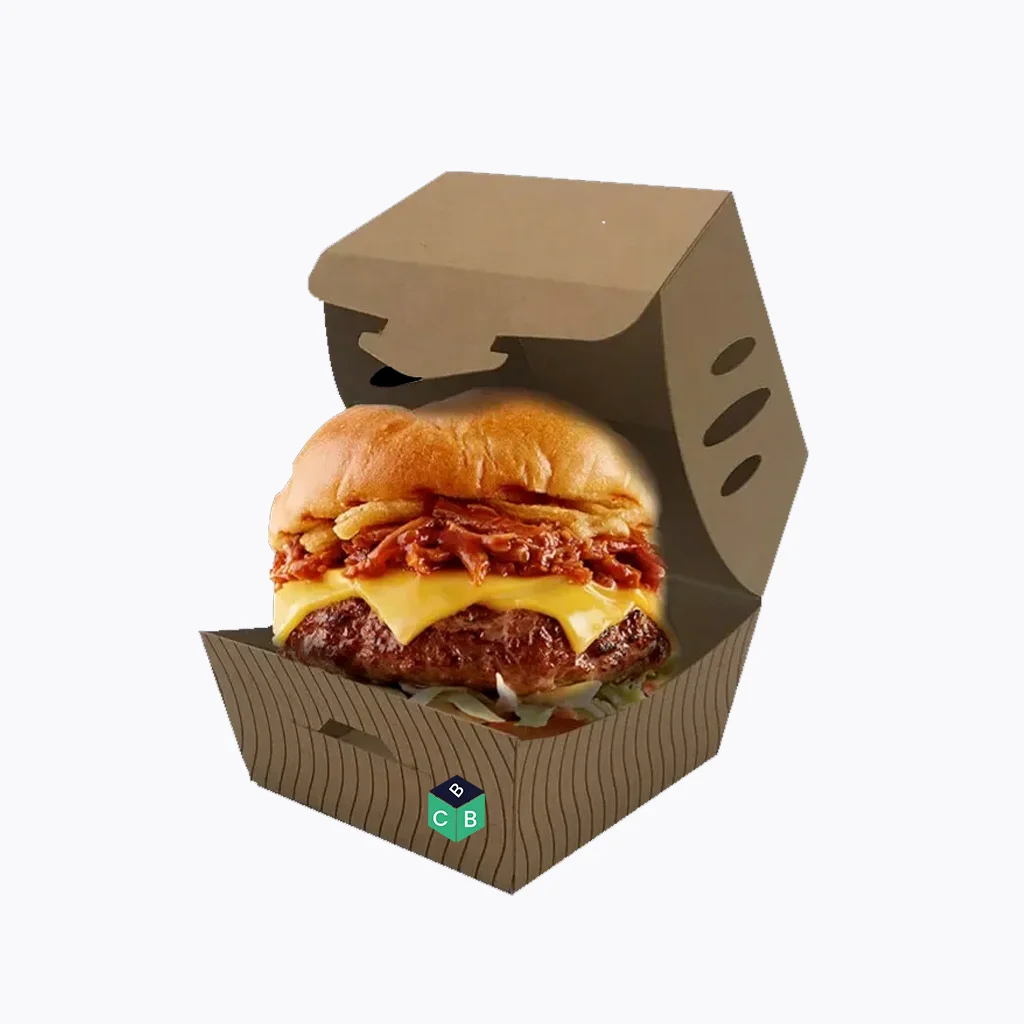 custom small burger boxes
