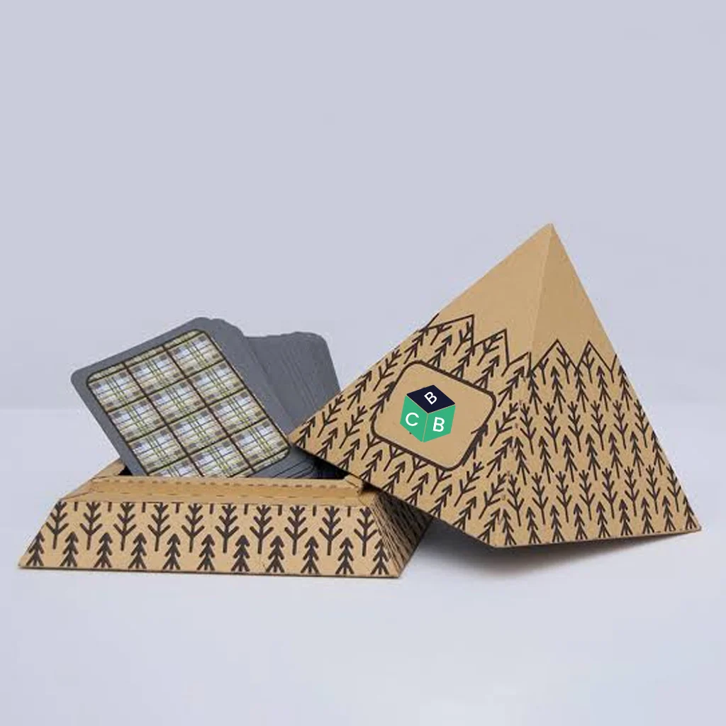 custom small pyramid boxes