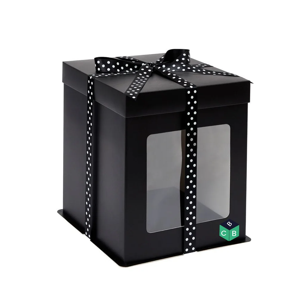 custom tall cake box
