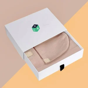 custom white apparel boxes