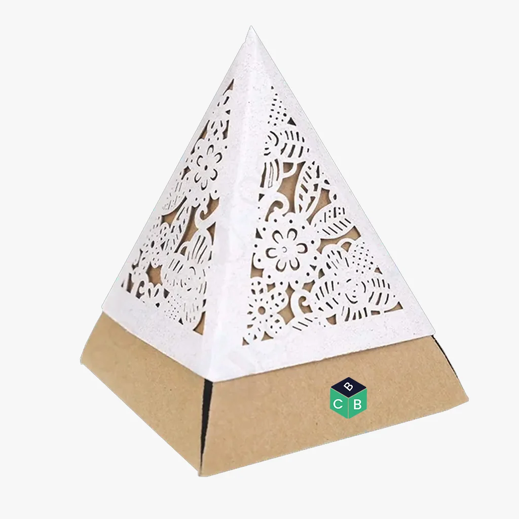 large pyramid gift box
