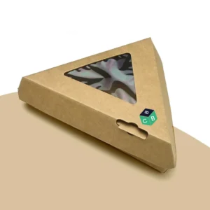 pizza slice boxes with window