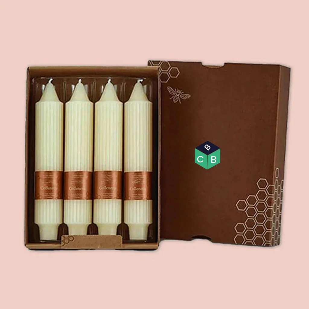 taper candle boxes