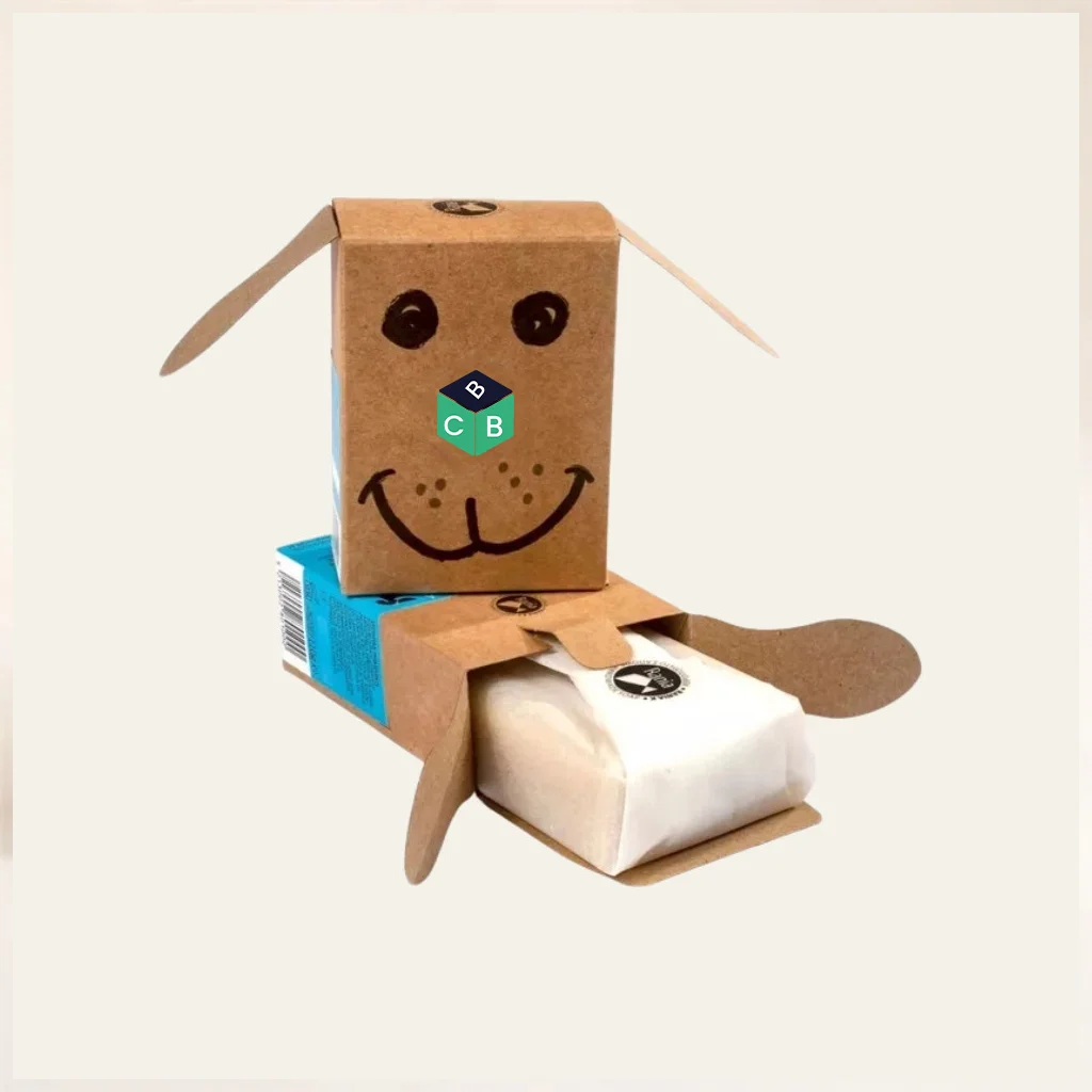 brown soap boxes