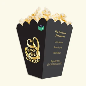 cardboard popcorn boxes