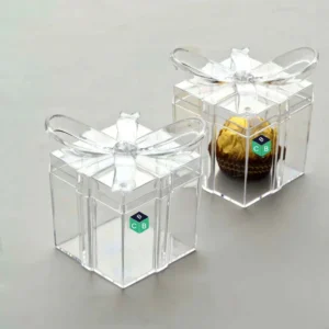 clear candy boxes