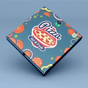 corrugated cardboard pizza boxes