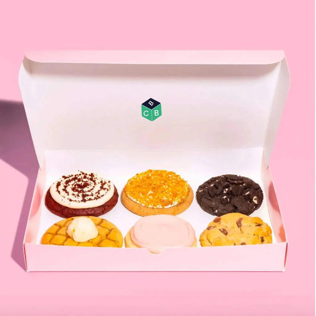 crumble cookie boxes