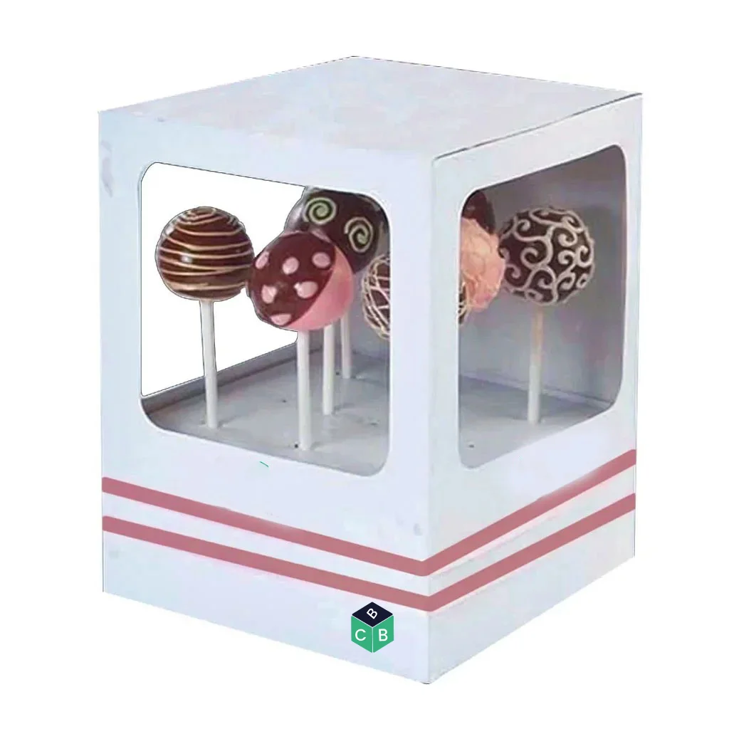 custom cake pop box