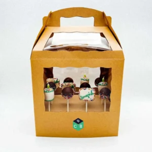 custom cake pop boxes