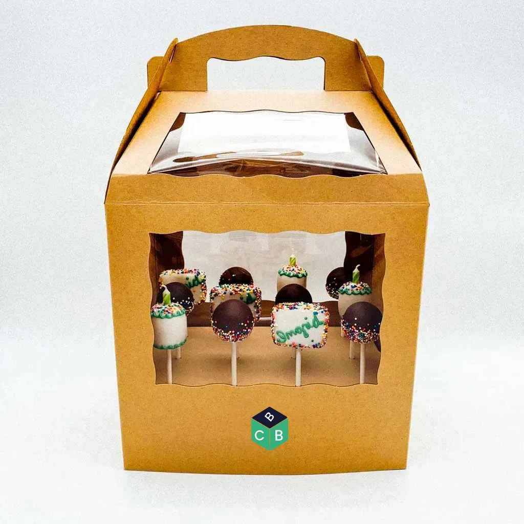 custom cake pop boxes