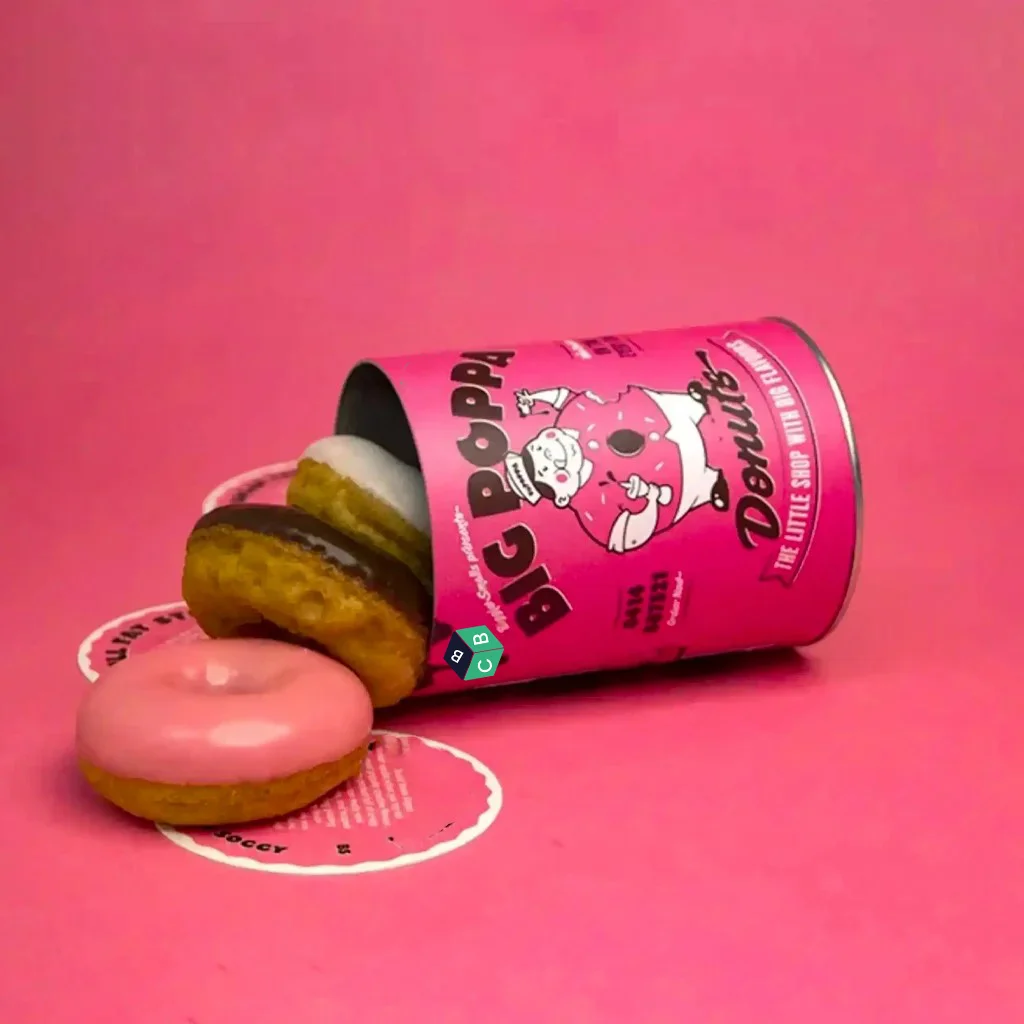 custom candy tube packaging boxes