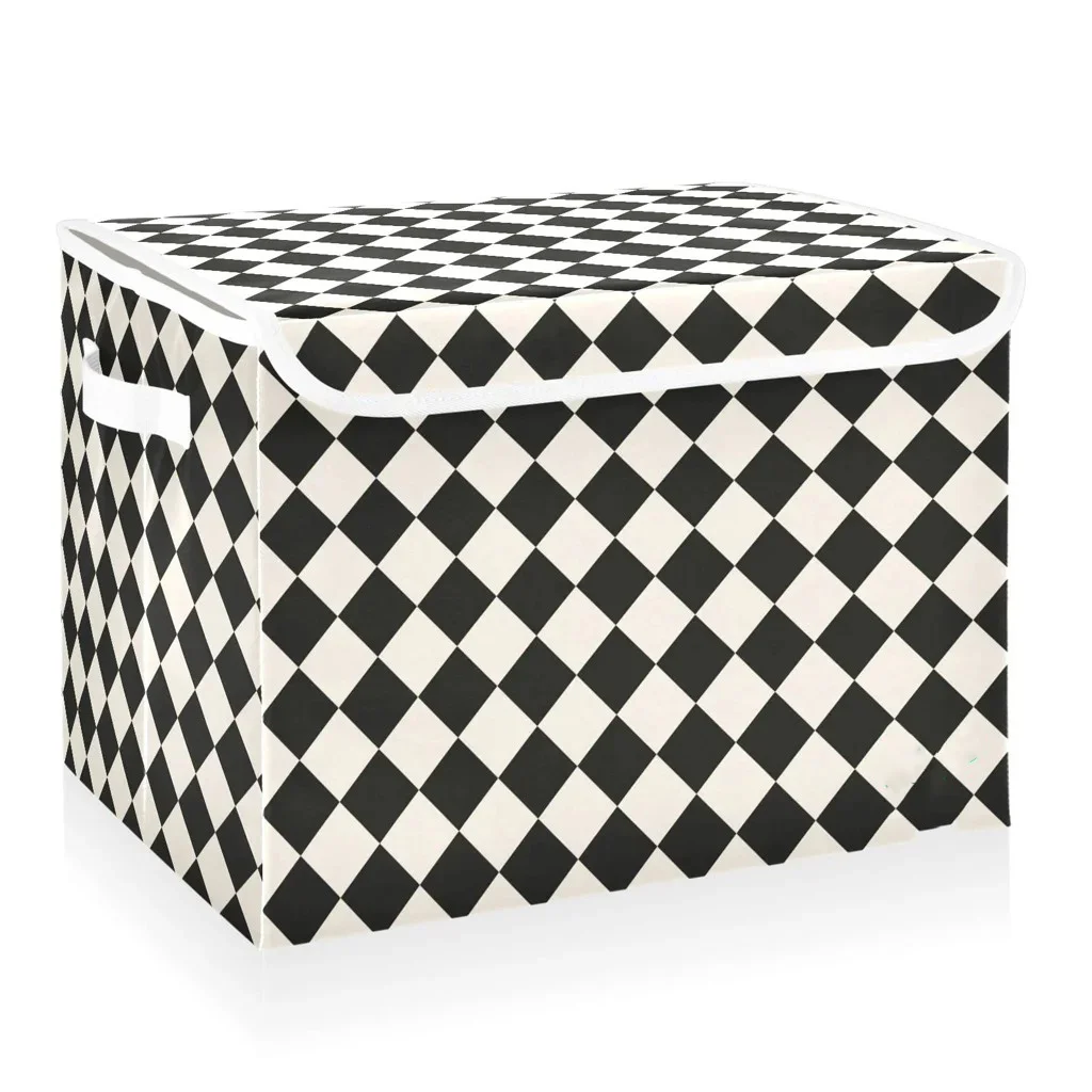 custom checkered box