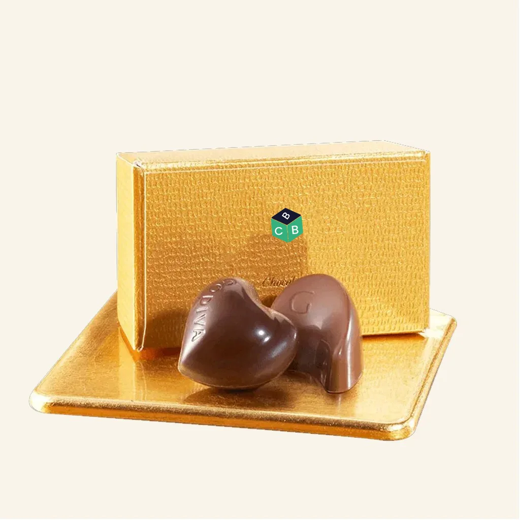 custom gold candy boxes
