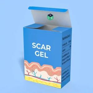 custom scar gel packaging boxes
