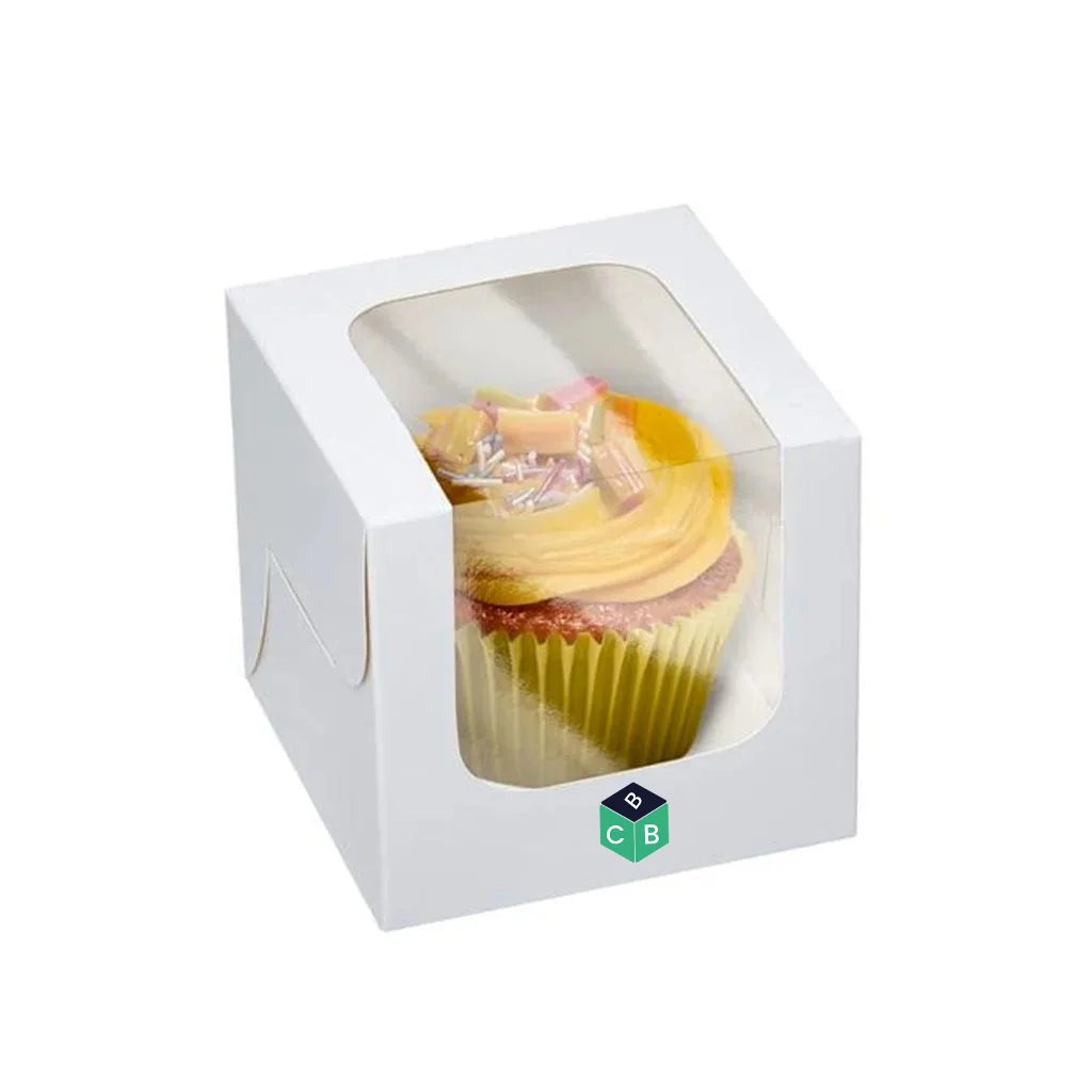 custom single cupcakes box