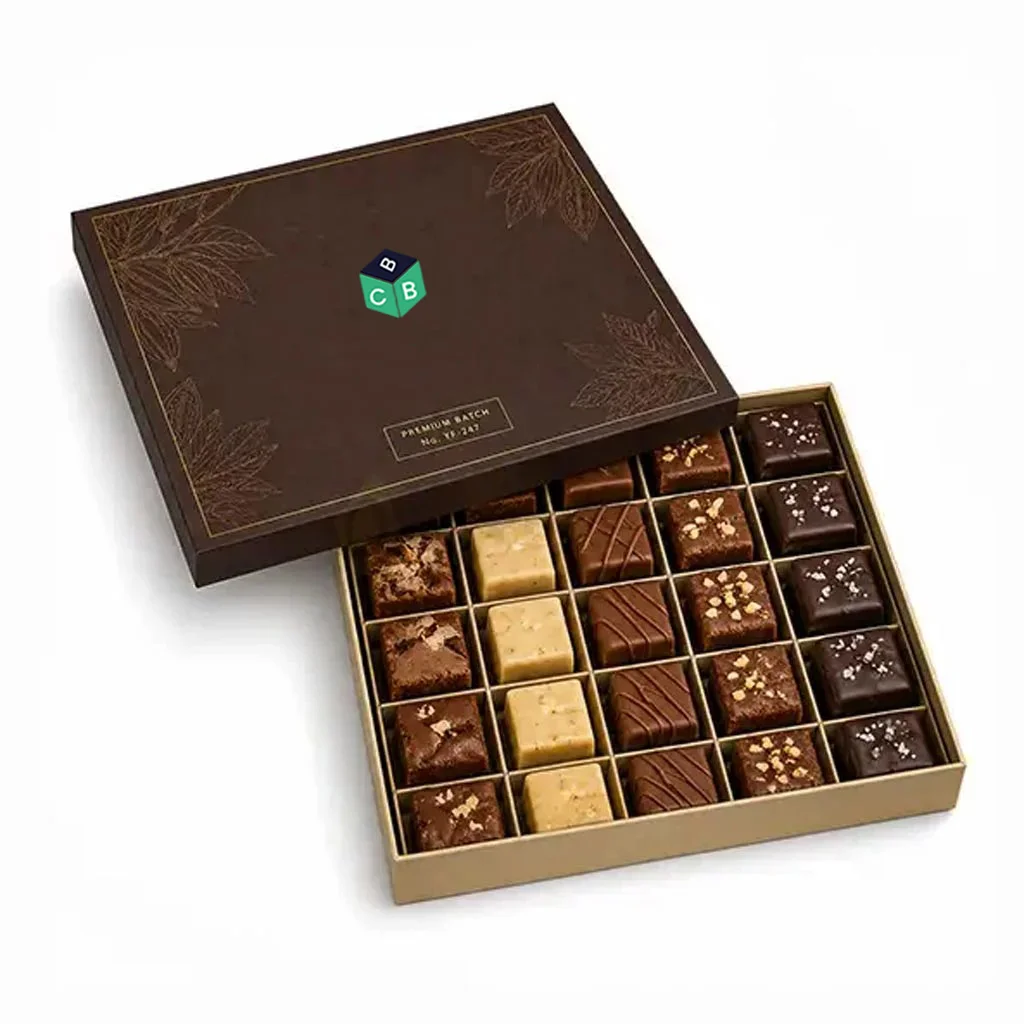 fudge box packaging