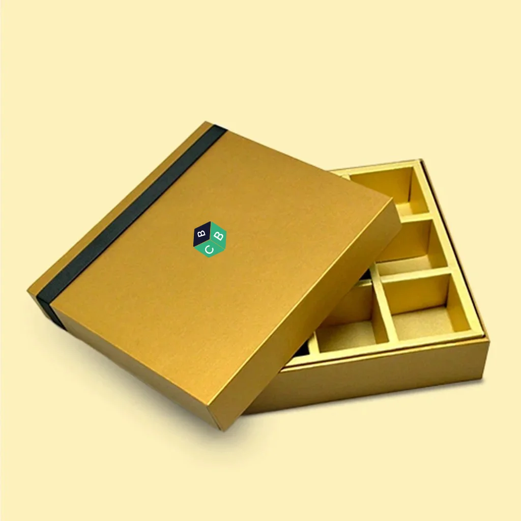 gold candy packaging boxes