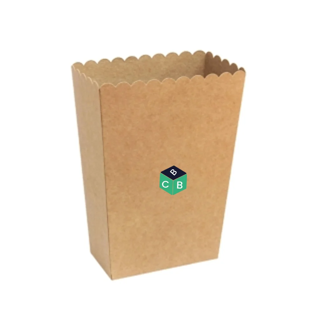 Custom Brown Popcorn Boxes - Image 2
