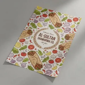 shawarma wrapping paper