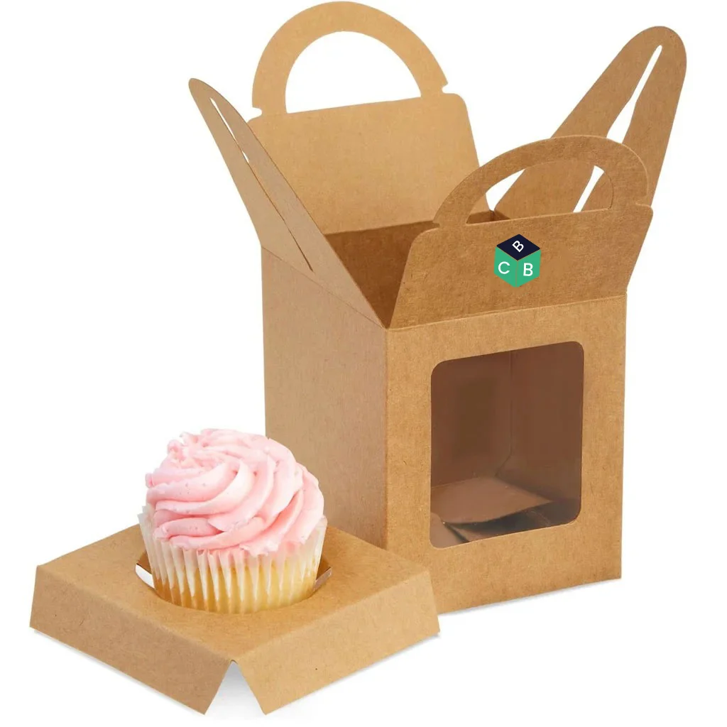 single cupcakes boxes