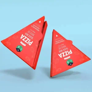 triangle box pizza slice