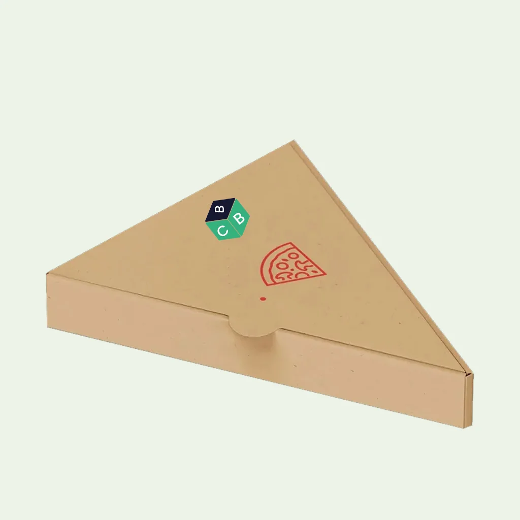triangle pizza slice box